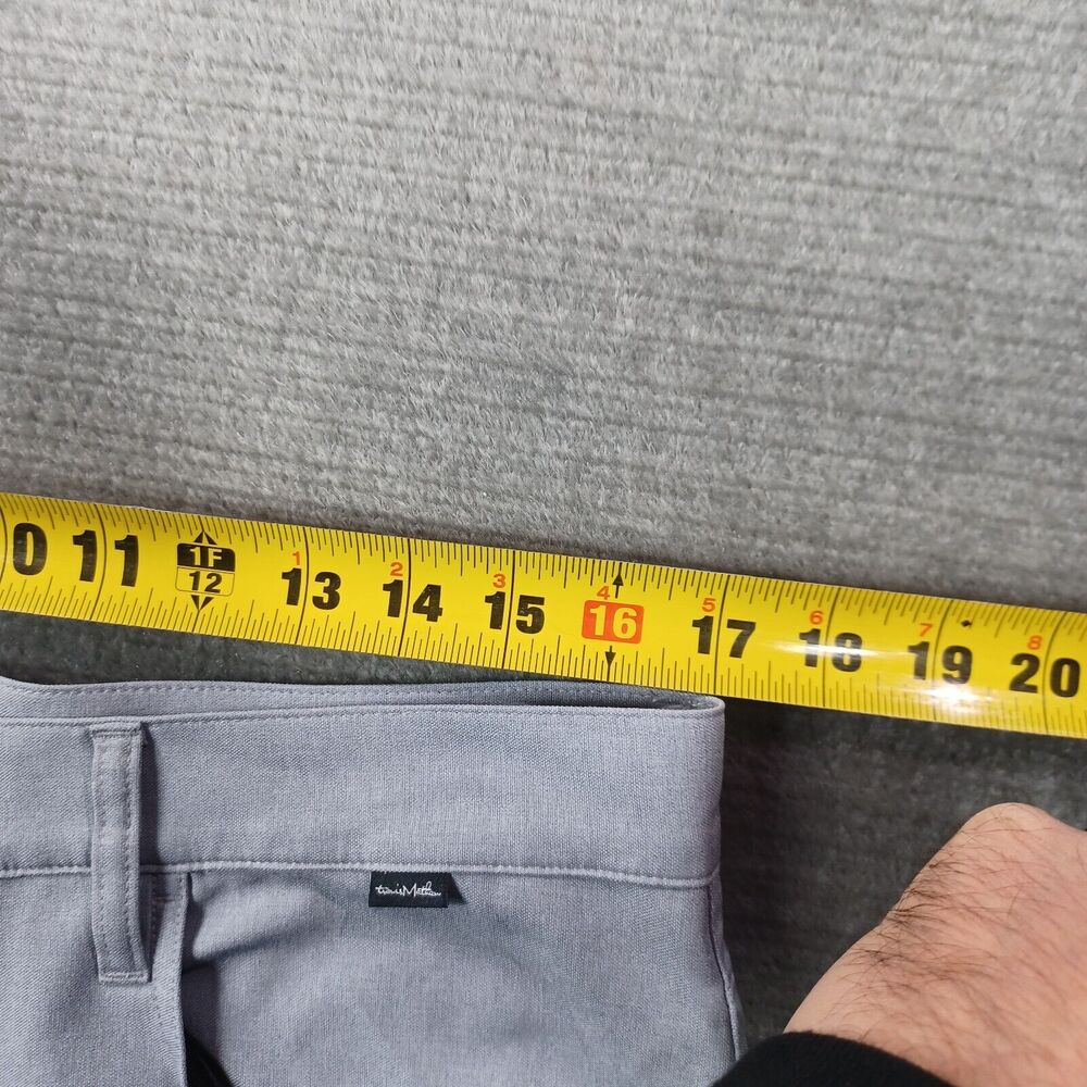 Travis Mathew Pants Mens 34x31 Gray Open to Close Weekend Khakis Trousers Slacks - Picture 4 of 9